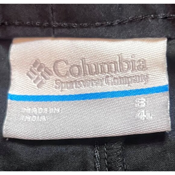 Columbia Womens Washed Out 4" Inseam Cotton Shorts Regular Fit Black Size 8 - Picture 6 of 6